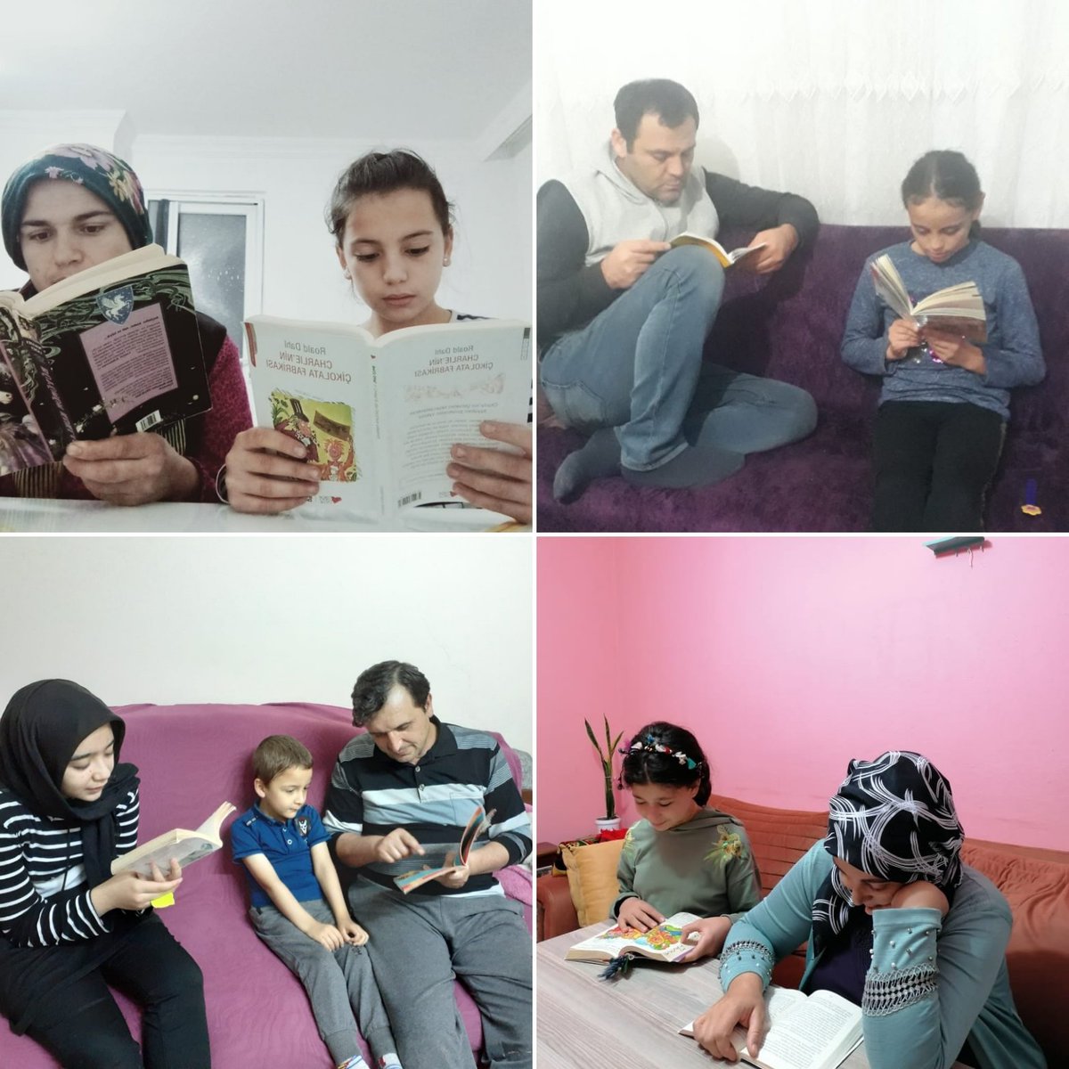 Köy okulunda "Veli’m Okuyor, Bana Örnek Oluyor" Projesi