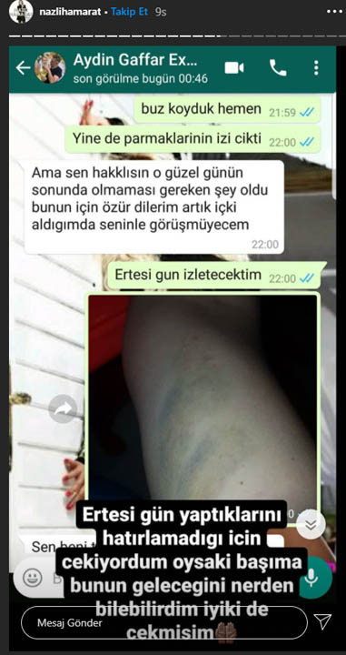 Nazlı Hamarat'ın eski sevgilisi Aydın Gaffar şok açıklamalarda bulundu!