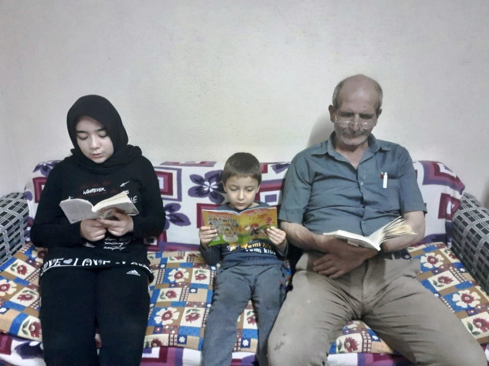 Köy okulunda "Veli’m Okuyor, Bana Örnek Oluyor" Projesi