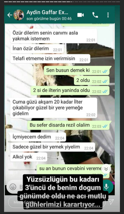 Nazlı Hamarat'ın eski sevgilisi Aydın Gaffar şok açıklamalarda bulundu!