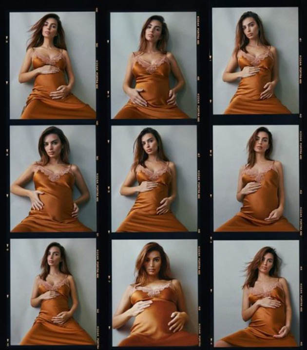 Emily Ratajkowski hamile olduğunu verdiği çıplak pozla açıkladı!