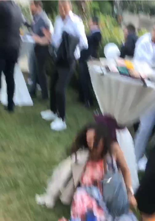 Düğünde bacağına havaifişek saplanan kadın sakat kaldı!