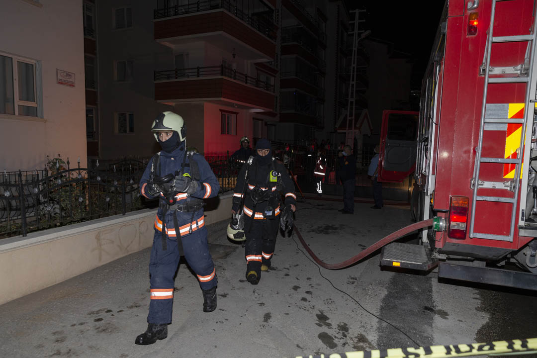 Ankara'da doğalgaz patlaması!