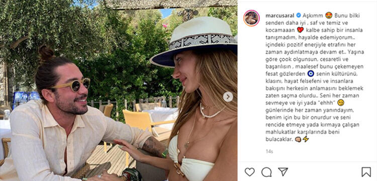 Şevval Şahin'in sevgilisi Marcus Aral'dan şok tehdit!