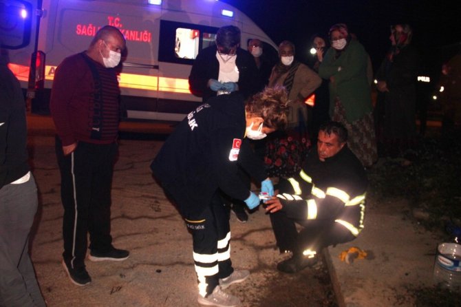 Zonguldak Alaplı'da Alevlerin arasında kalan kadın hayatını kaybetti, oğlu yaralandı