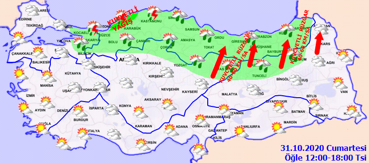 Meteorolojiden kritik sağanak yağış uyarısı! Hafta boyu sürmesi bekleniyor