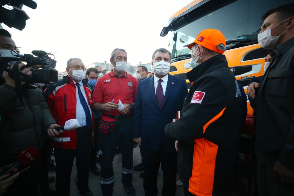 Sağlık Bakanı Koca, depremde son bilançoyu açıkladı