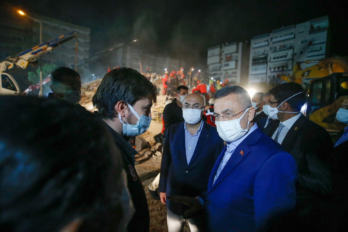 Cumhurbaşkanı Yardımcısı Fuat Oktay, hayatını kaybedenlerin sayısının 51'e yükseldiğini bildirdi