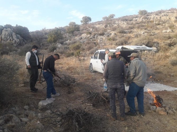 Kayseri'de Kaçak avcılık yapan 8 kişi yakalandı! Para cezasına çarptırıldı
