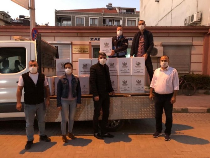 Saruhanlı Belediyesinden İzmir'e yardım eli!