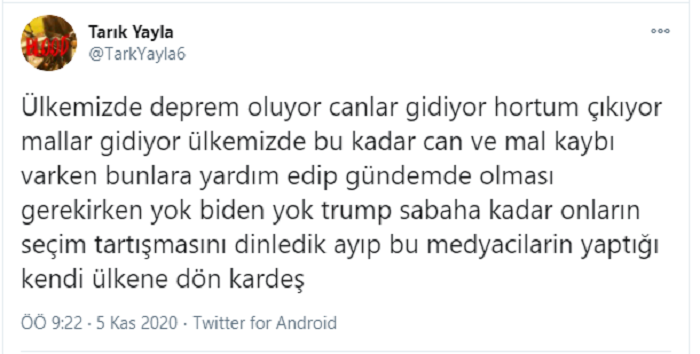 Acılarımızı mı unuttuk? Medya, İzmir depremini yok saydı, ABD seçimine odaklandı