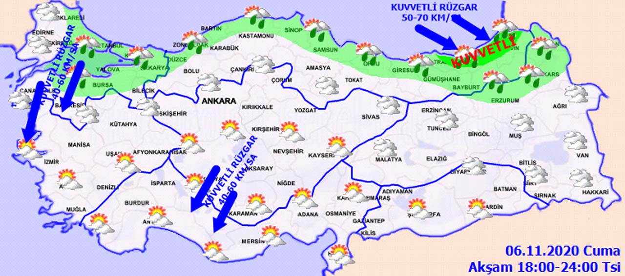 Son dakika haberleri... Meteorolojiden uyarı üstüne uyarı: Sağanak yağış, kar ve fırtına geliyor
