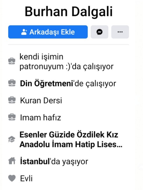 Din istismarcısı Burhan Dalğali hakım karşısında: Ben onu değil o beni taciz etti!