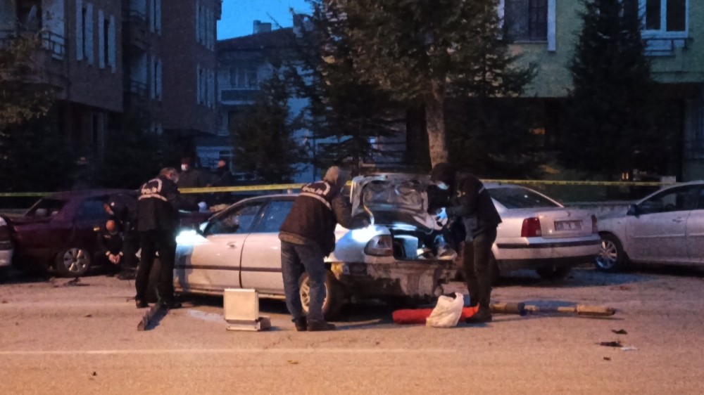 Kayınbirader ve enişte arasındaki kovalamaca 5 araca mal oldu