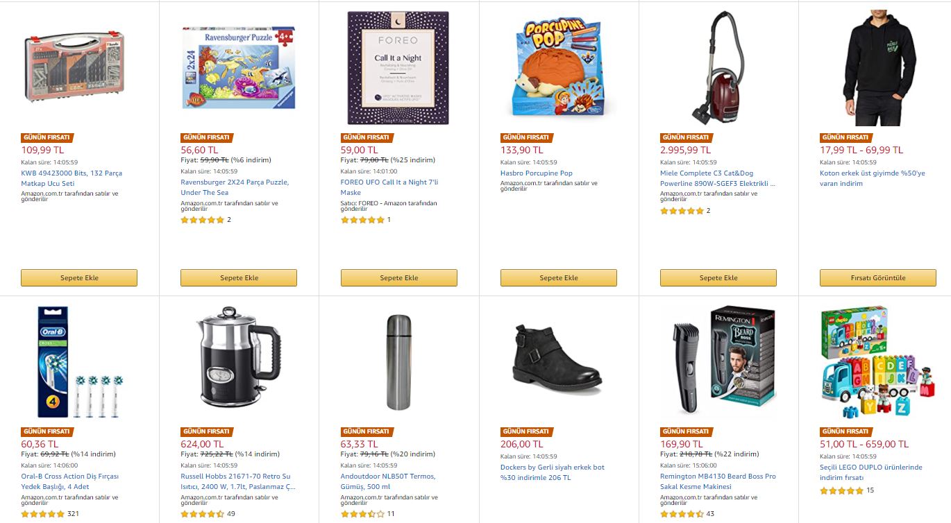 Amazon Şahane İndirim Günleri | Şahane İndirim Günlerinde hangi ürünler var? Ne zaman bitiyor?