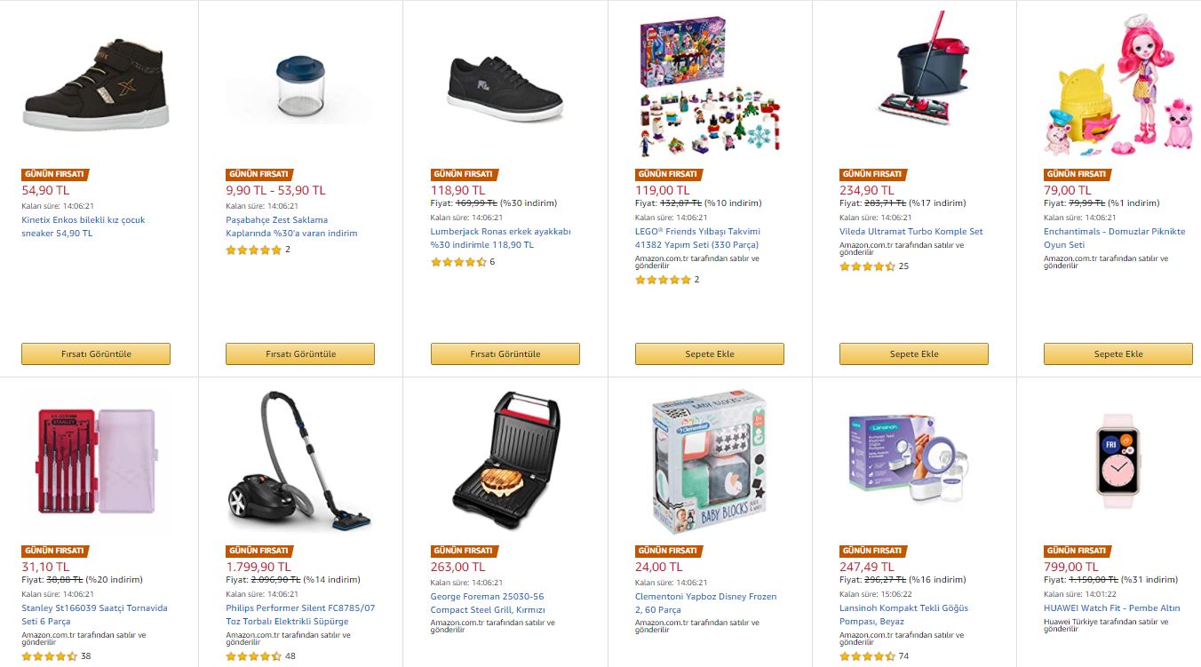 Amazon Şahane İndirim Günleri | Şahane İndirim Günlerinde hangi ürünler var? Ne zaman bitiyor?