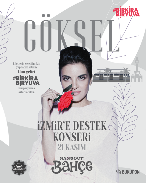 Şarkıcı Göksel İzmir için konseri verecek