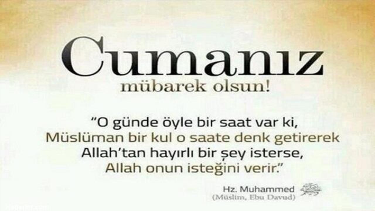 Cuma mesajları resimli yeni | Cuma mesajları yazılı, ayetli, kısa 2021