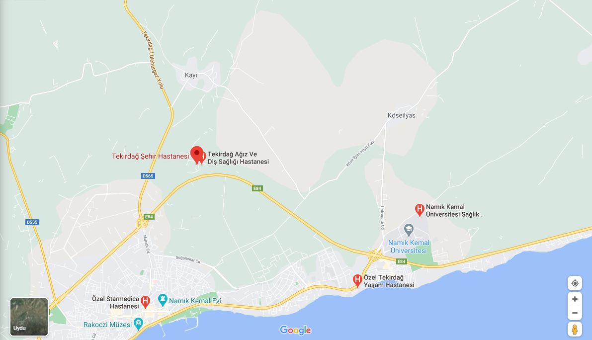 Tekirdağ Şehir Hastanesi nerede? Nasıl gidilir? Tekirdağ Şehir Hastanesi özellikleri neler?