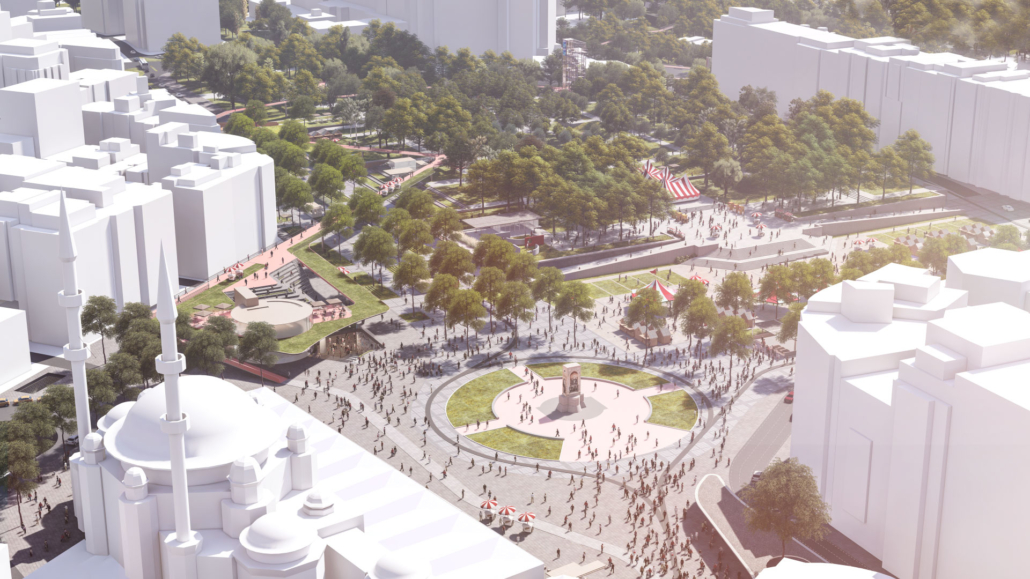 İstanbul meydanları için yapılan tasarım sonuçları belli oldu