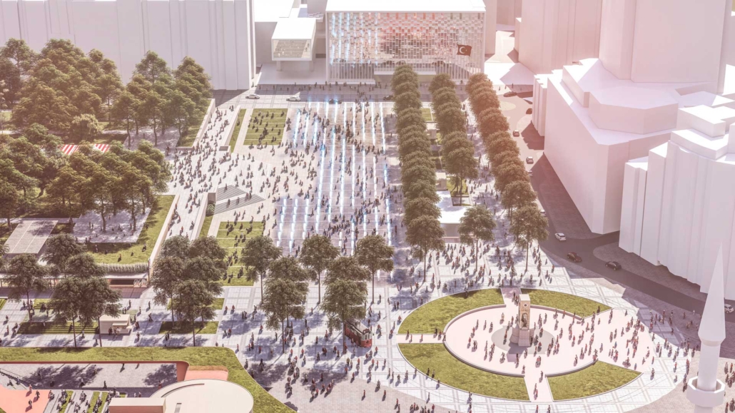 İstanbul meydanları için yapılan tasarım sonuçları belli oldu