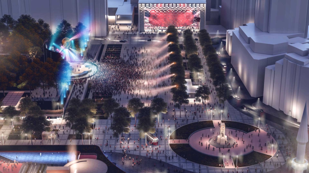 İstanbul meydanları için yapılan tasarım sonuçları belli oldu