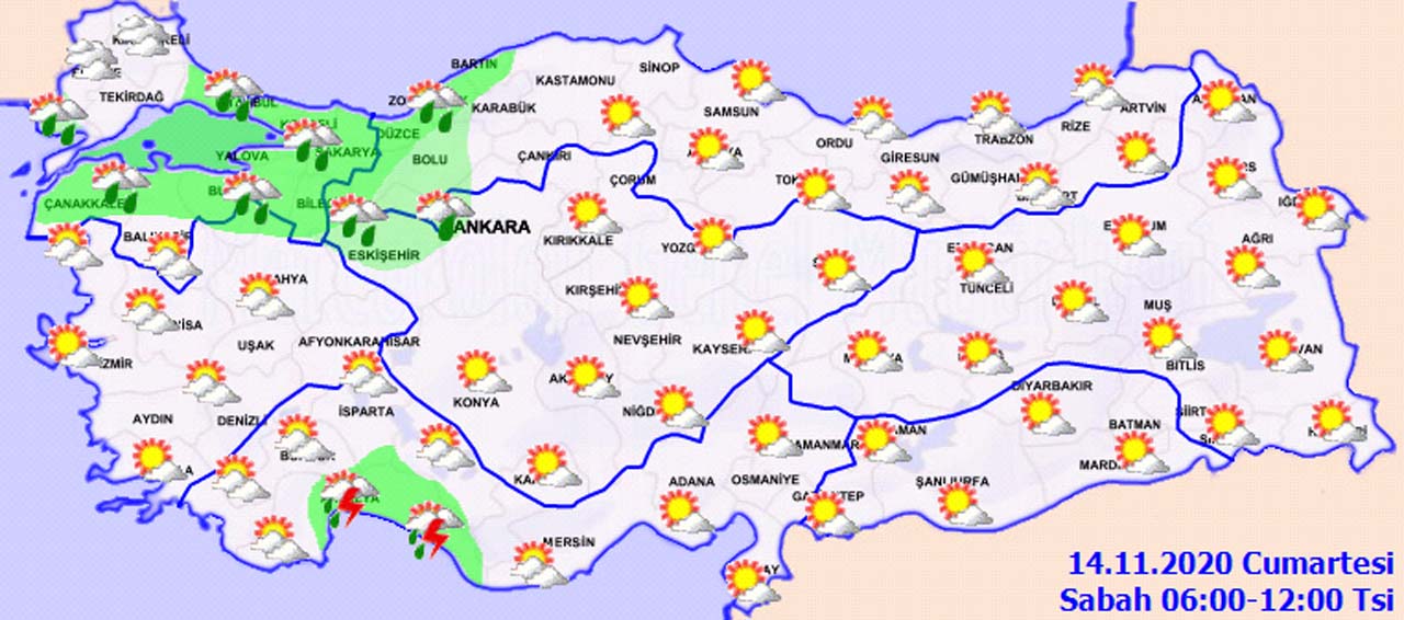 Meteoroloji, İstanbul ve o bölgelerimizdeki vatandaşları uyardı: Sağanak yağış geliyor