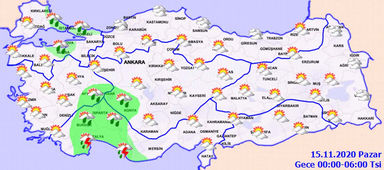 Meteoroloji, İstanbul ve o bölgelerimizdeki vatandaşları uyardı: Sağanak yağış geliyor
