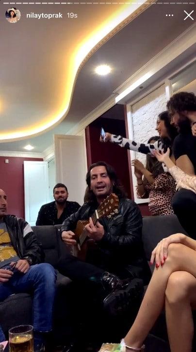 Sosyal medya fenomeninden sazlı sözlü korona partisi!