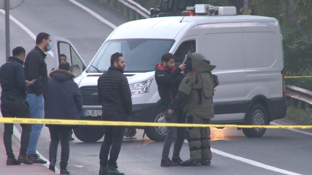 Sarıyer’de şüpheli paket paniği yaşandı