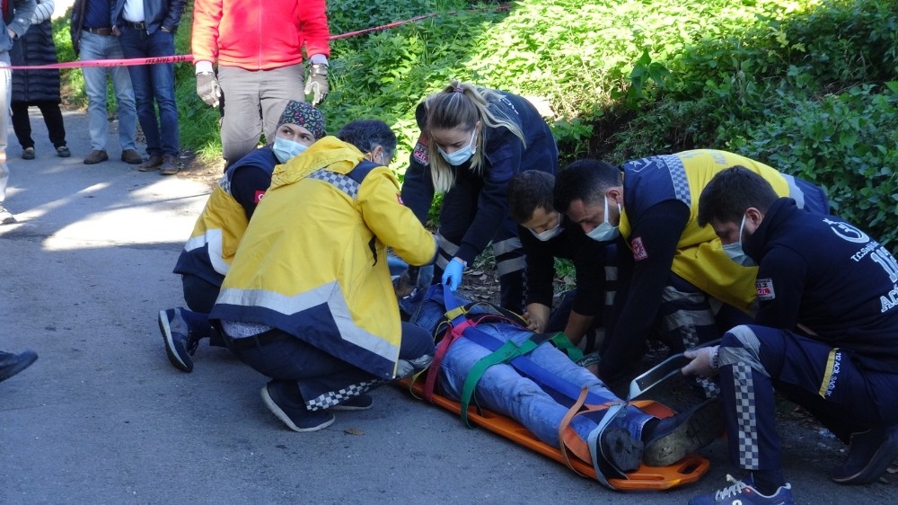 Zonguldak'ta sürücü fren ile gazı karıştırınca olanlar oldu