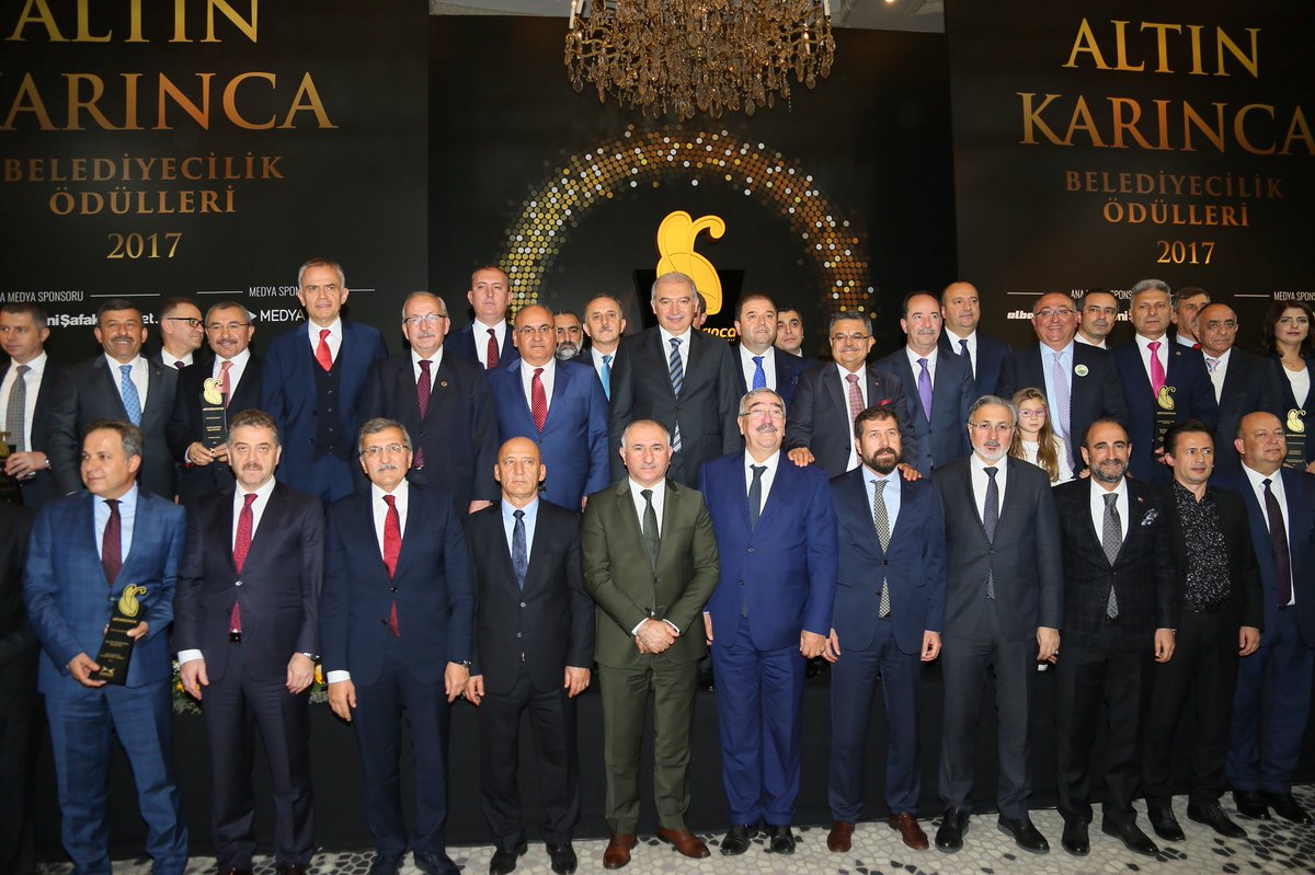 Altın Karınca Belediyecilik Ödülleri sahipleri belli oldu