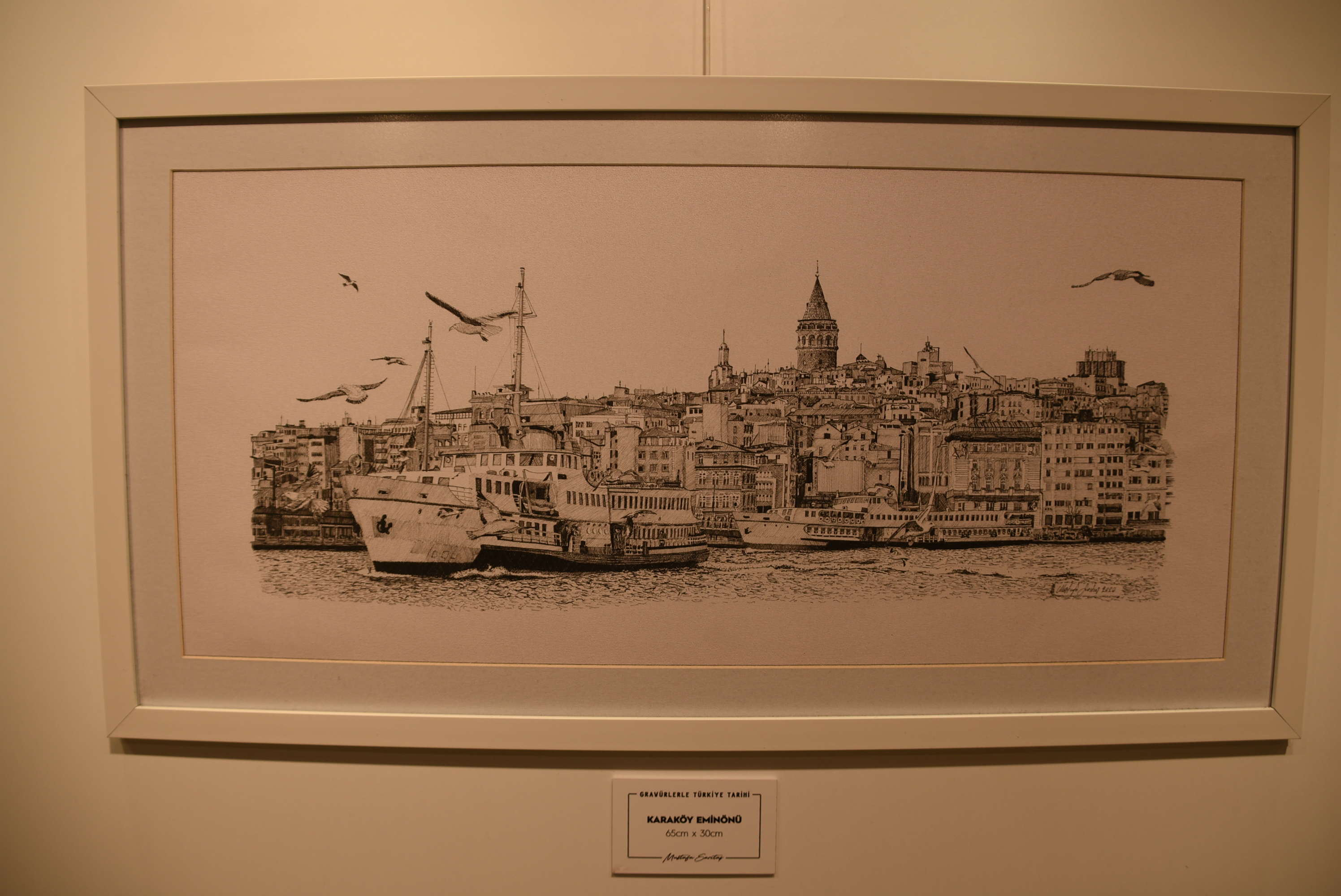 Pendik'te tarihi yapılar gravürlerle tekrardan hayat buldu!