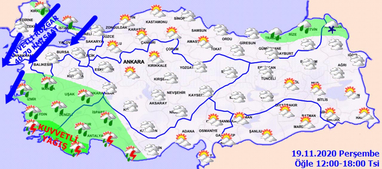 Meteoroloji bölge bölge uyardı: Karla karışık yağmur geliyor
