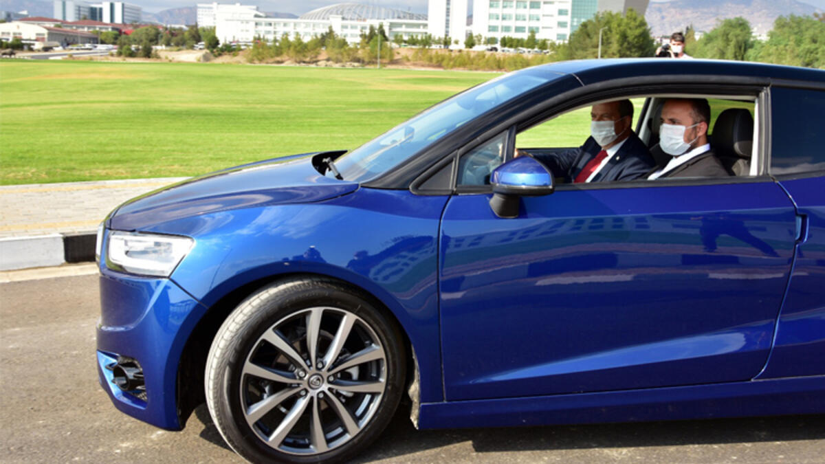 KKTC'nin yerli aracı Günsel Türkiye'de! 