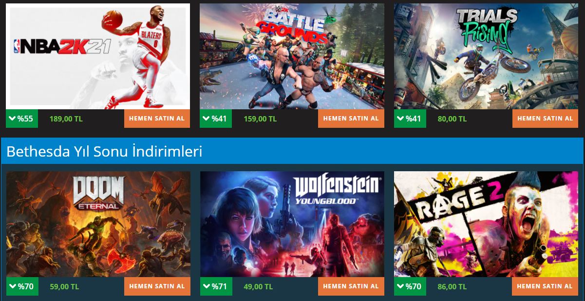 Playstore, yüzde 95'e varan yıl sonu indirimleriyle oyun severleri mutlu etti!