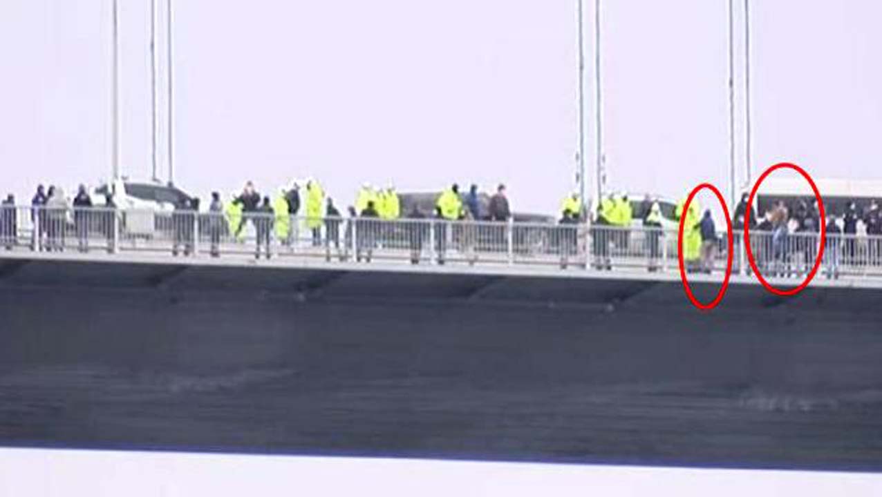 15 Temmuz Şehitler Köprüsüne hareketli anlar! 2 kişi intihar girişiminde bulundu