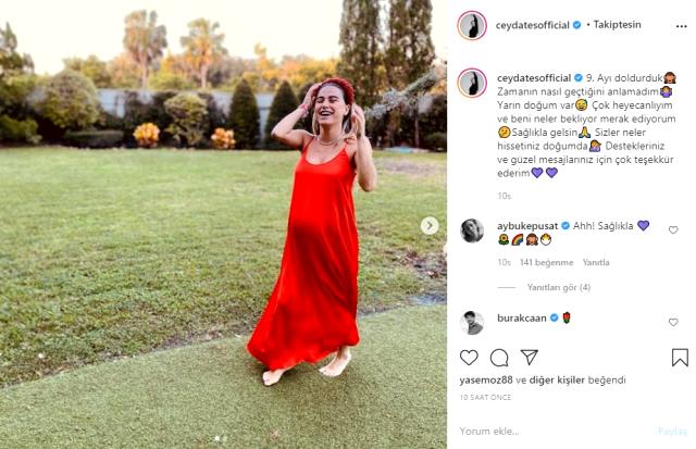Ceyda Ateş'ten güzel haber geldi: Yarın doğum var