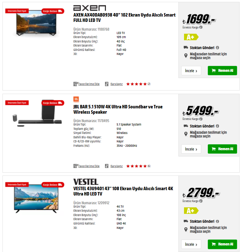 Media Markt (Black Friday) Şahane Cuma ne zaman başlıyor? Media Markt Şahane Cuma 2020