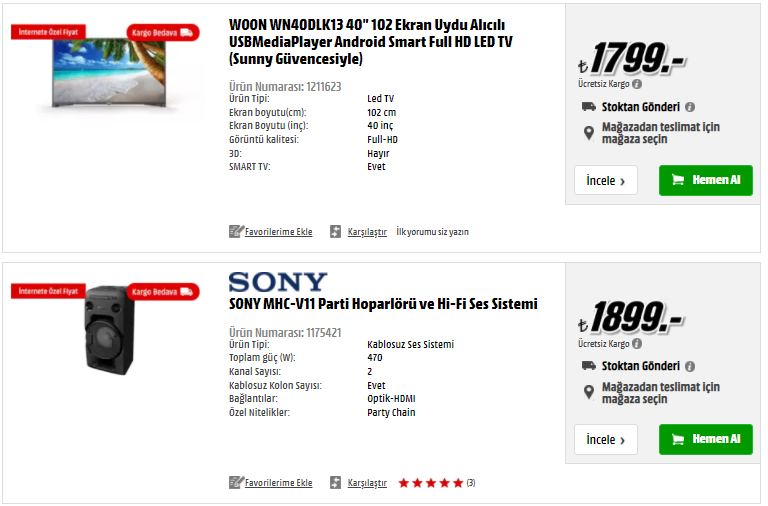 Media Markt (Black Friday) Şahane Cuma ne zaman başlıyor? Media Markt Şahane Cuma 2020
