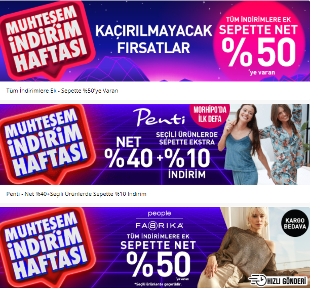 Morhipo indirim haftası başlıyor! Efsane Cuma ne zaman? Morhipo Efsane Cuma indirimleri