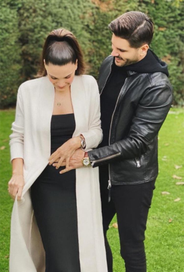 Ünlü çiftten müjdeli haber! Almeda Abazi ve Tolgahan Sayışman ikinci kez anne-baba oluyor!