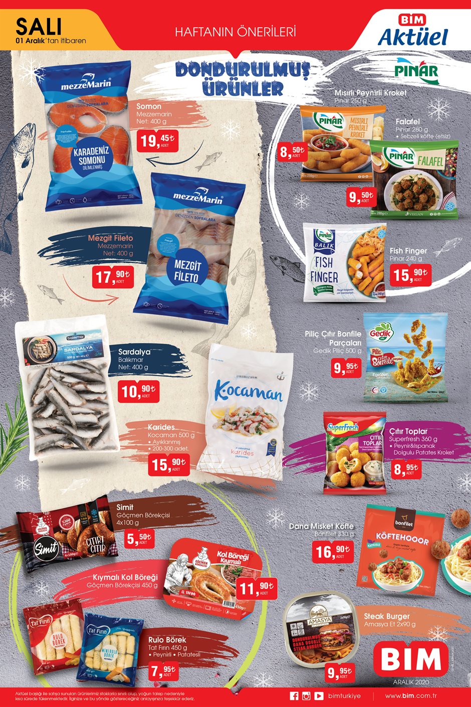 2 Aralık BİM 2020 kataloğu | BİM'in sunduğu haftanın yeni ürünlerini kaçırmayın!