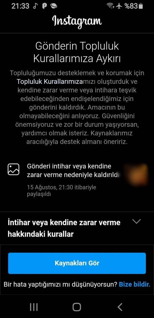 Instagram'da profile koyunca hesabı kapattıran fotoğraf hangisi? Instagram'da profile koyulamayan fotoğraf