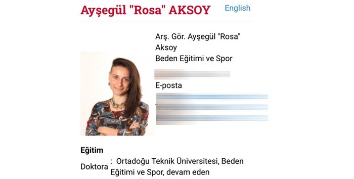ODTÜ'lü akademisyen Ayşegül Rosa Aksoy'un engelli bireyle dalga geçtiği paylaşım gündem oldu!