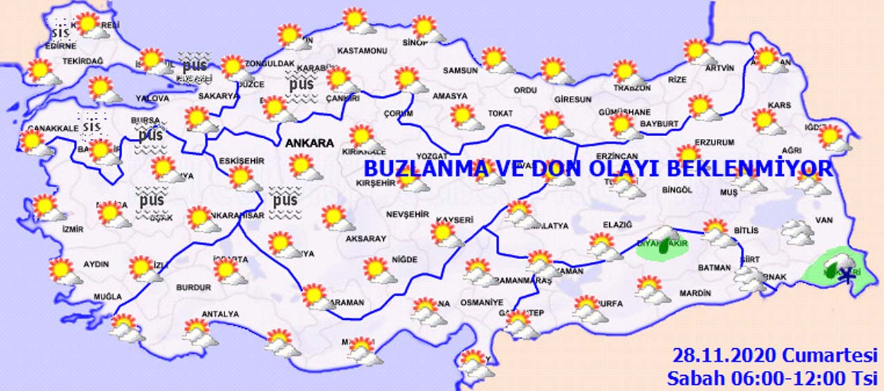 Meteoroloji o bölgeleri ve illeri uyardı: Sağanak yağış, kar yağışı, buzlanma ve don bekleniyor