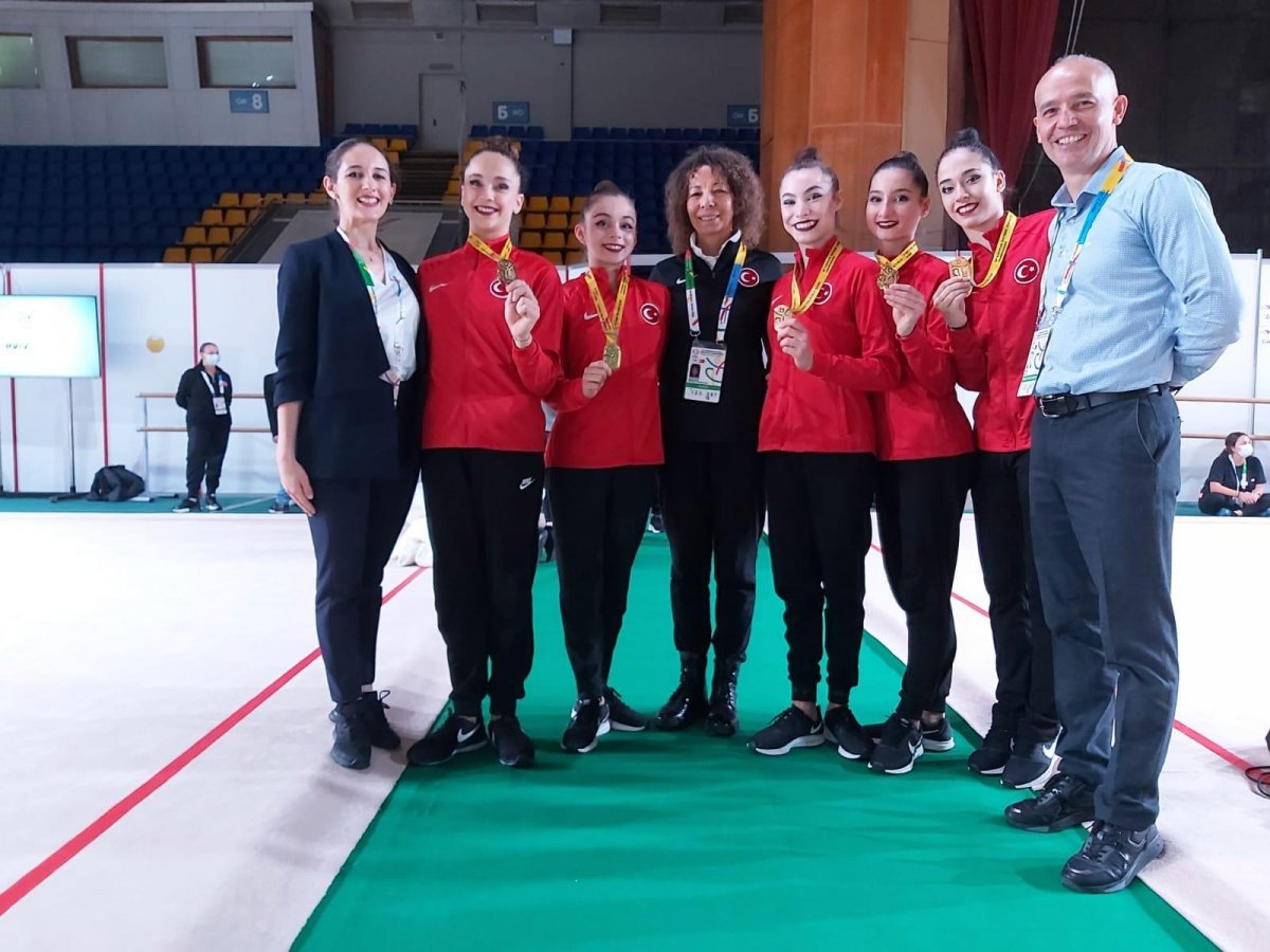 Kadın Ritmik Cimnastik Grup Milli Takımından Avrupa şampiyonluğu!