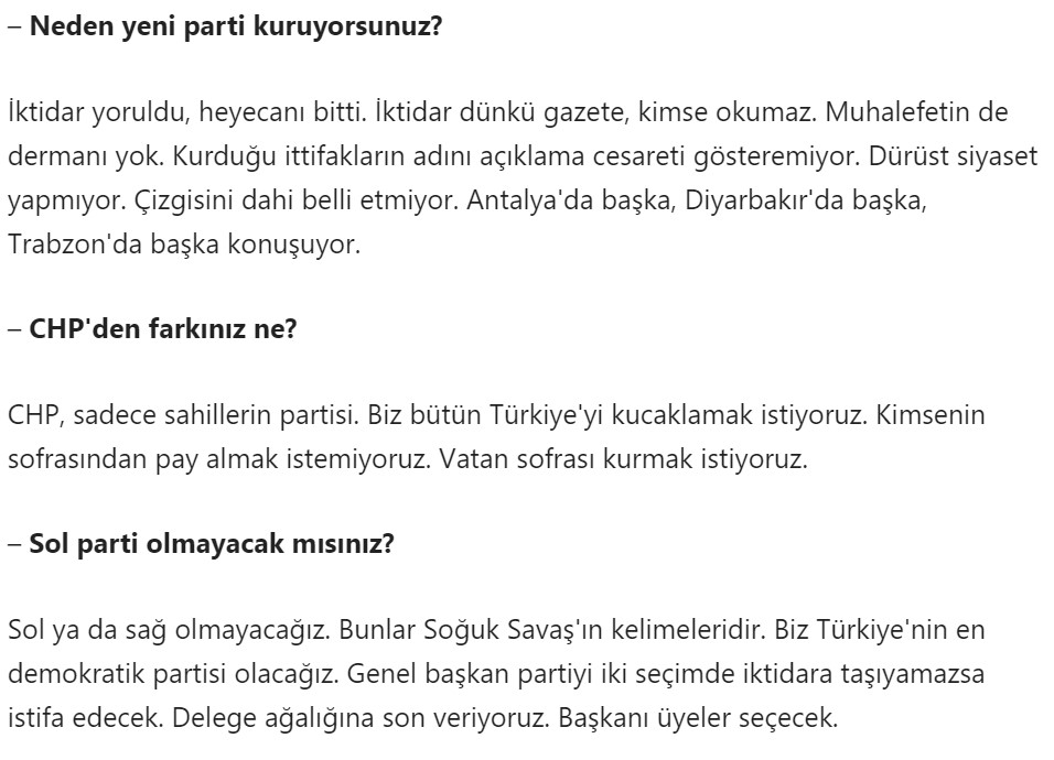 Mustafa Sarıgül'ün partisinin adı belli oldu!