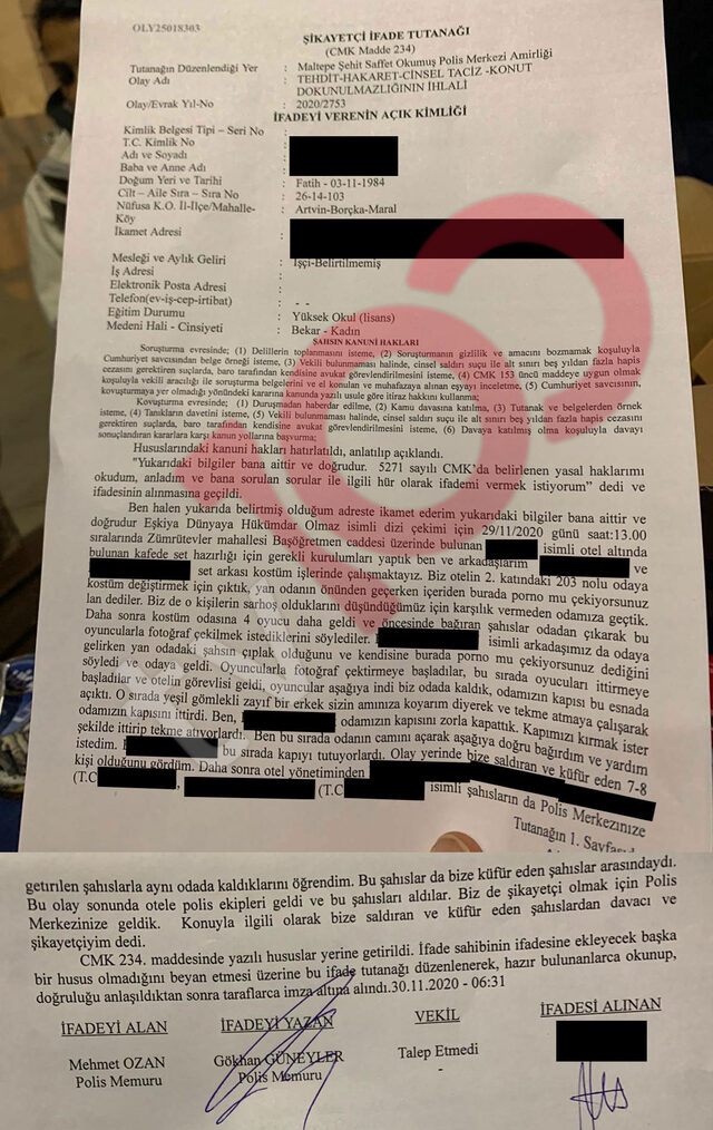 EDHO dizisinde çalışan 3 kadına cinsel saldırı şoku!