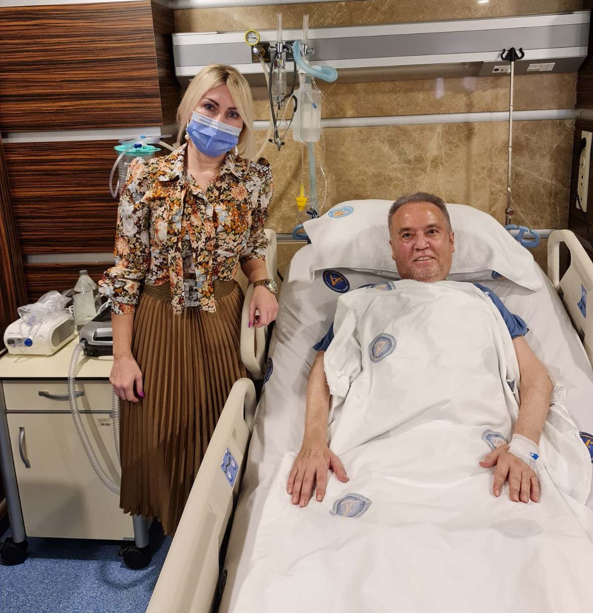 105 gün sonra ilk görüntü! Koronayı yenen Muhittin Böcek, taburcu olmak için gün sayıyor